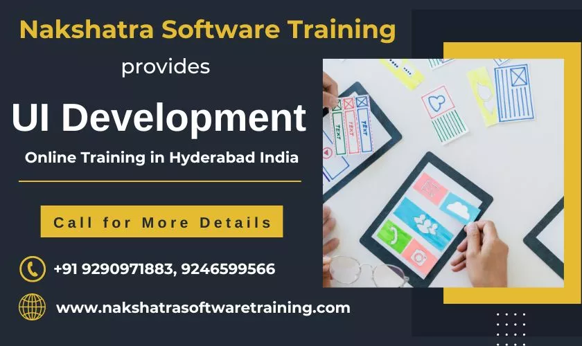 UI Development Online Traiing in Hyderabad India